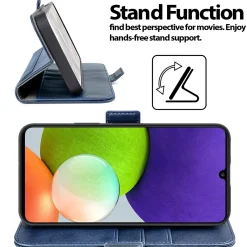 Samsung Galaxy A22 4G / M32 / M22 - Robuste Klapphülle mit RFID Block