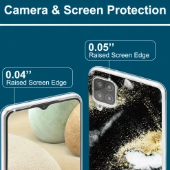 Samsung Galaxy A22 4G / M32 / M22 - Marmor & Sand Design Hülle