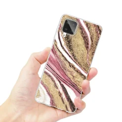 Samsung Galaxy A22 4G / M32 / M22 - Marmor & Sand Design Hülle