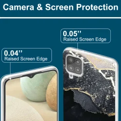 Samsung Galaxy A22 4G / M32 / M22 - Marmor & Sand Design Hülle