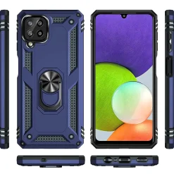 Samsung Galaxy A22 4G / M32 / M22 - Outdoor Hardcase mit Ringhalter