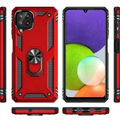 Samsung Galaxy A22 4G / M32 / M22 - Outdoor Hardcase mit Ringhalter