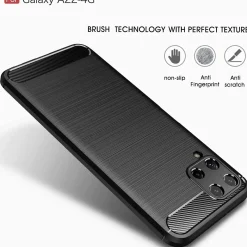 Samsung Galaxy A22 4G / M32 / M22 - Carbon Case Hülle, stoßfest