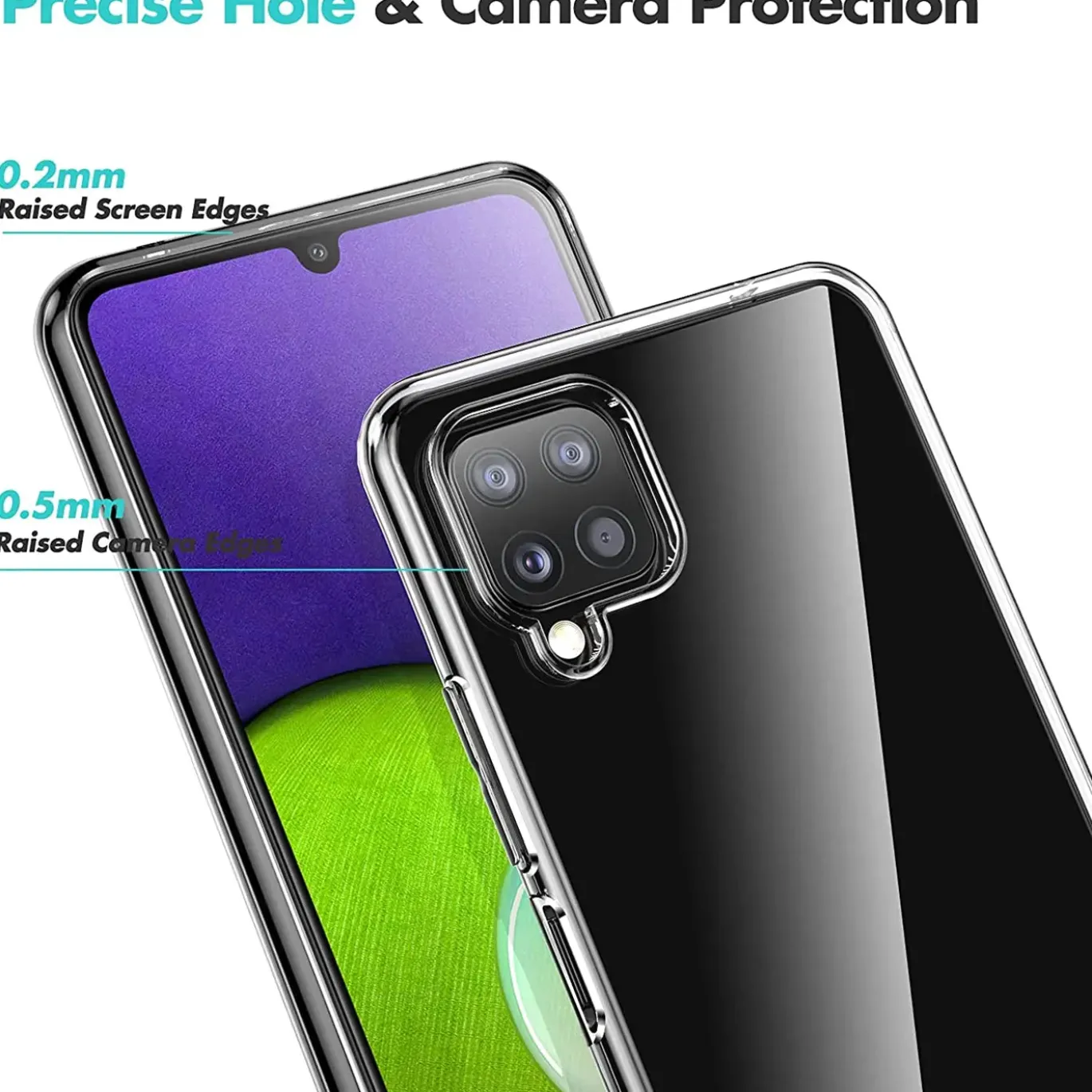 Samsung Galaxy A22 4G / M32 / M22 - Slim Clear Case Hülle