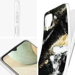Samsung Galaxy A22 5G - Marmor & Sand Design Hülle