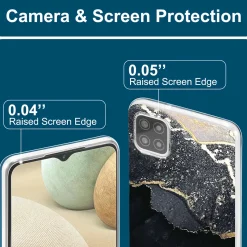 Samsung Galaxy A22 5G - Marmor & Sand Design Hülle
