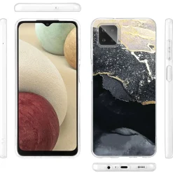 Samsung Galaxy A22 5G - Marmor & Sand Design Hülle