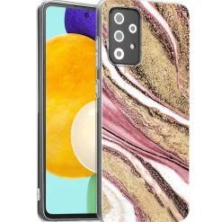 Samsung Galaxy A33 5G - Marmor & Sand Design Hülle