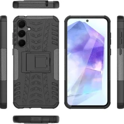 Samsung Galaxy A55 5G - Outdoor Hülle 2-teiliges Schutzcase