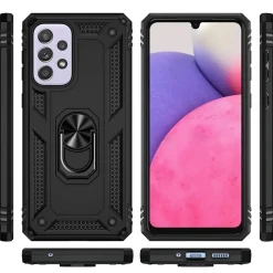 Samsung Galaxy A33 5G - Outdoor Hardcase mit Ringhalter