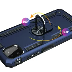Samsung Galaxy A22 5G - Outdoor Hardcase mit Ringhalter