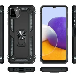Samsung Galaxy A22 5G - Outdoor Hardcase mit Ringhalter