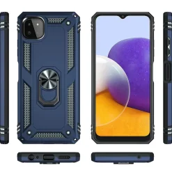 Samsung Galaxy A22 5G - Outdoor Hardcase mit Ringhalter