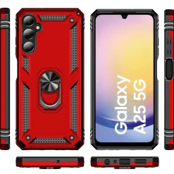 Samsung Galaxy A25 5G - Outdoor Hardcase mit Ringhalter