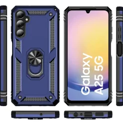 Samsung Galaxy A25 5G - Outdoor Hardcase mit Ringhalter