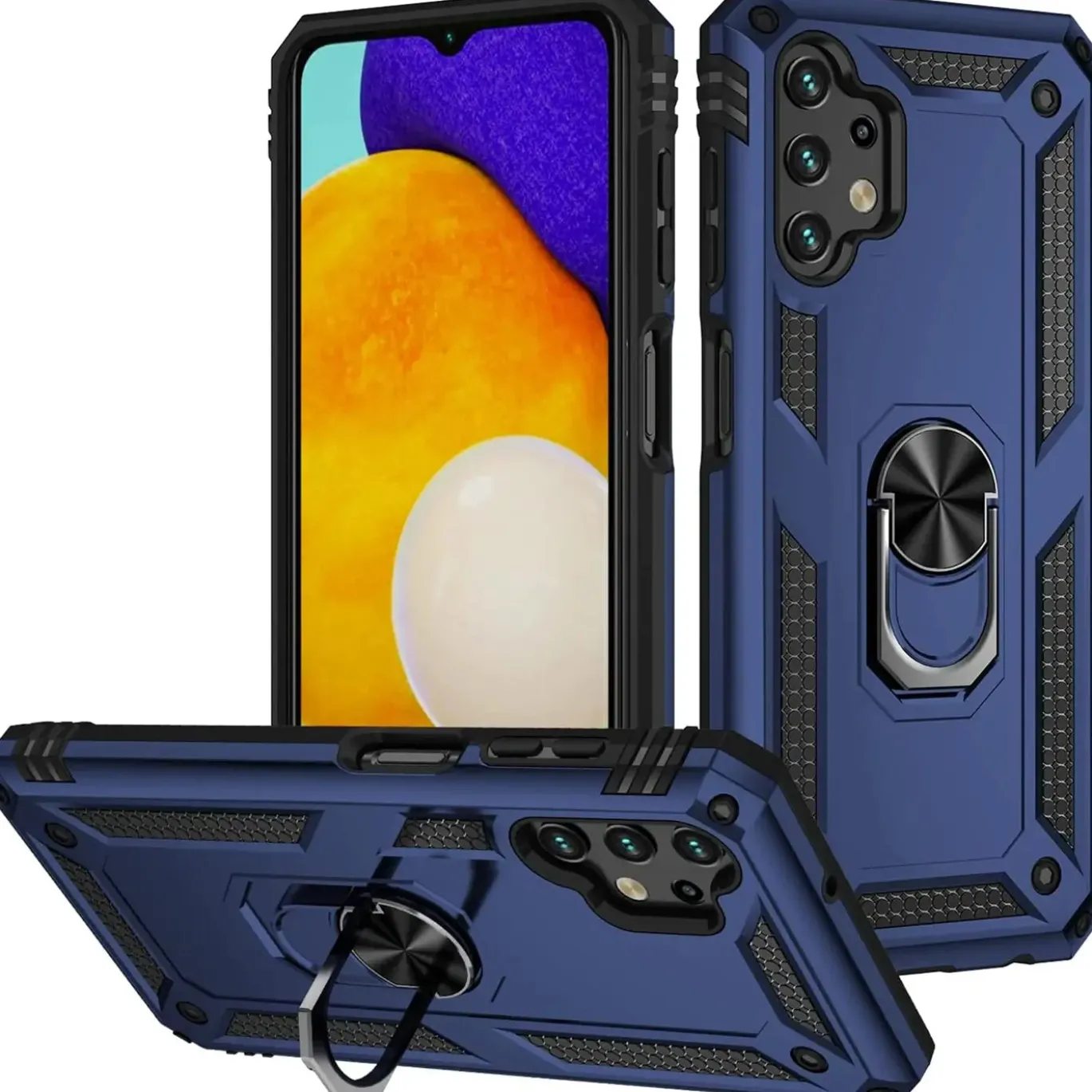Samsung Galaxy A13 4G - Outdoor Hardcase mit Ringhalter