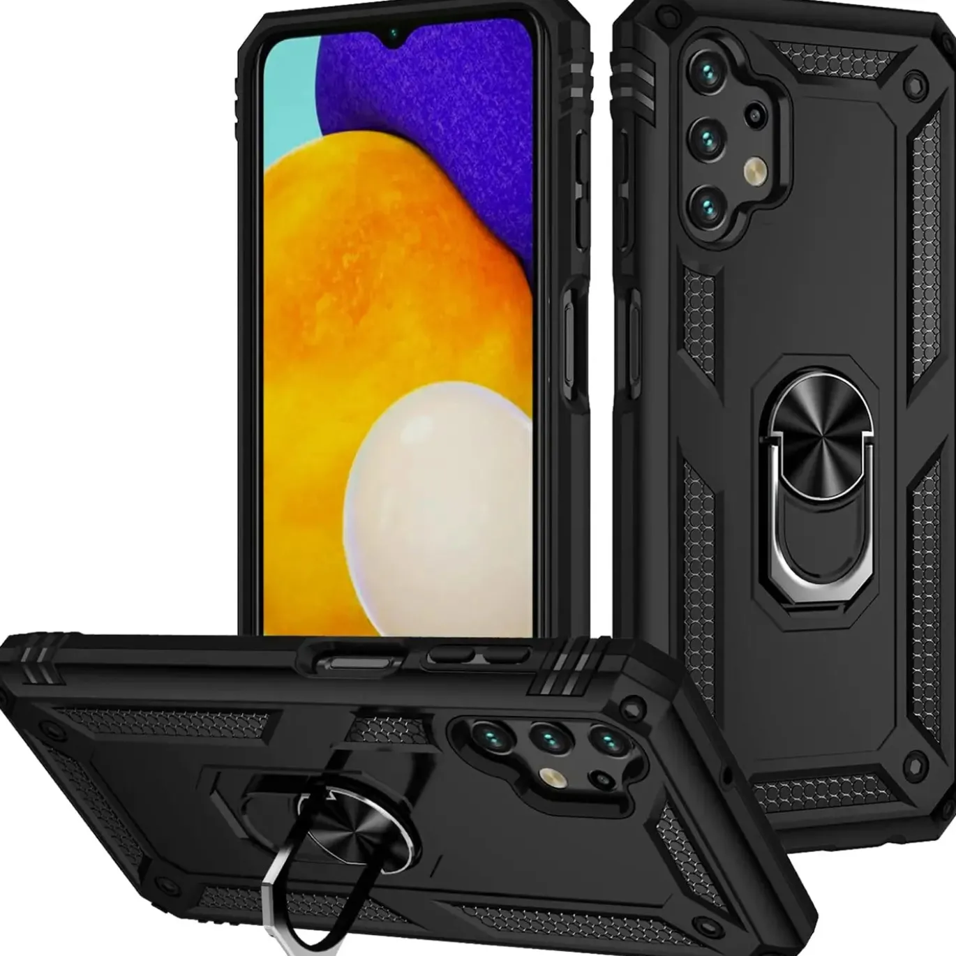 Samsung Galaxy A13 4G - Outdoor Hardcase mit Ringhalter