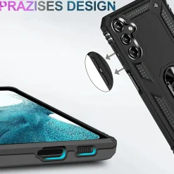 Samsung Galaxy A34 5G - Outdoor Hardcase mit Ringhalter