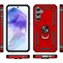Samsung Galaxy A35 5G - Outdoor Hardcase mit Ringhalter