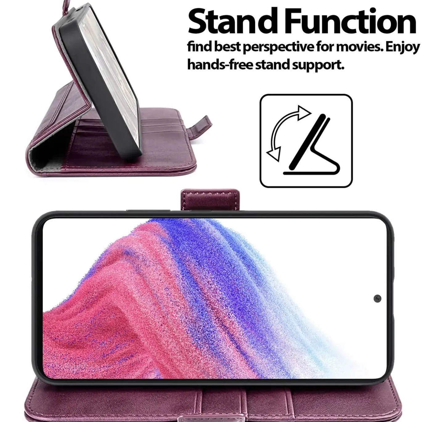 Samsung Galaxy A54 5G - Robuste Klapphülle mit RFID Block
