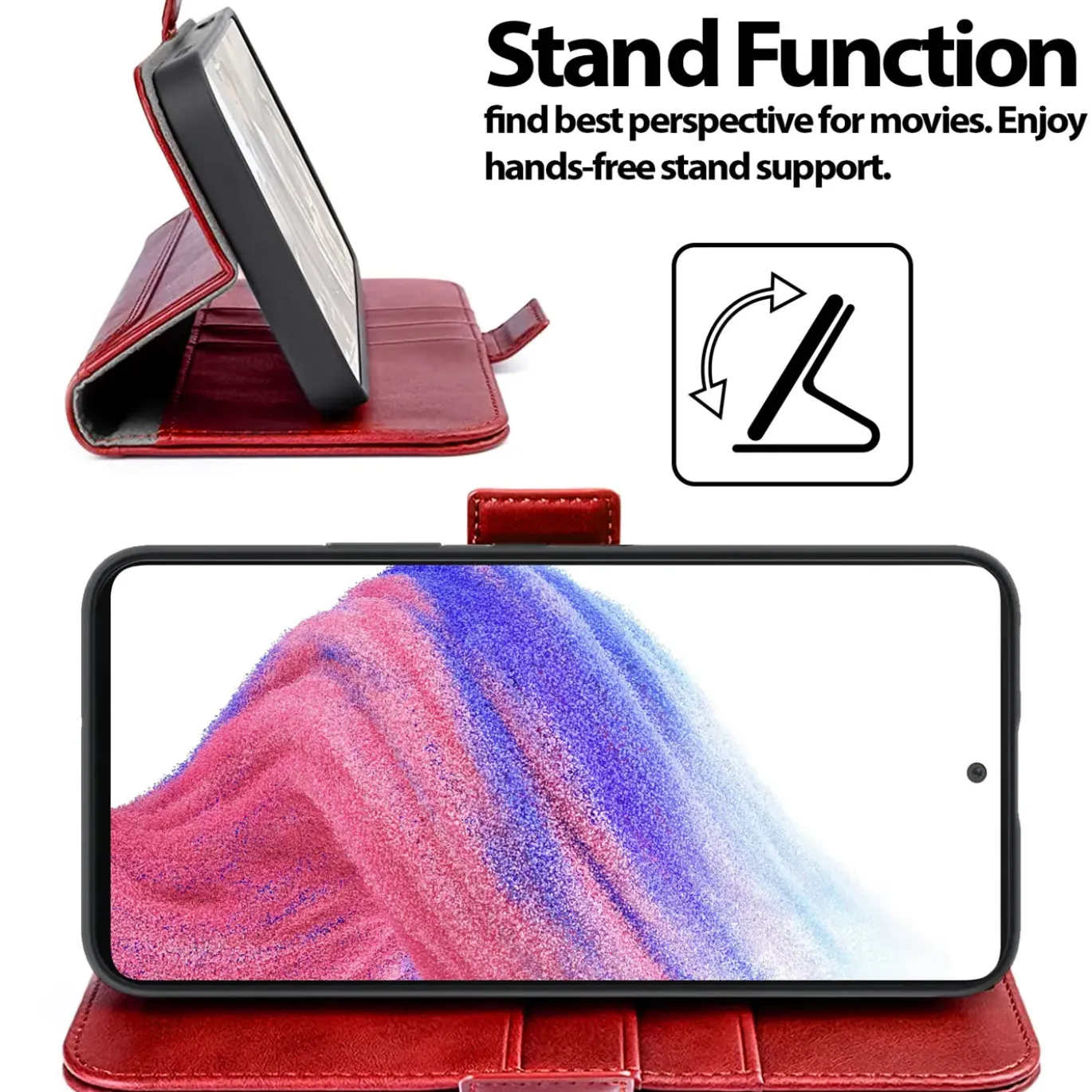 Samsung Galaxy A54 5G - Robuste Klapphülle mit RFID Block