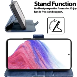 Samsung Galaxy A53 5G - Robuste Klapphülle mit RFID Block