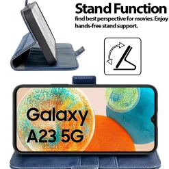 Samsung Galaxy A23 5G - Robuste Klapphülle mit RFID Block