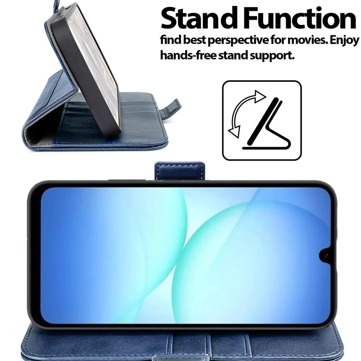 Samsung Galaxy A17 5G - Robuste Klapphülle mit RFID Block