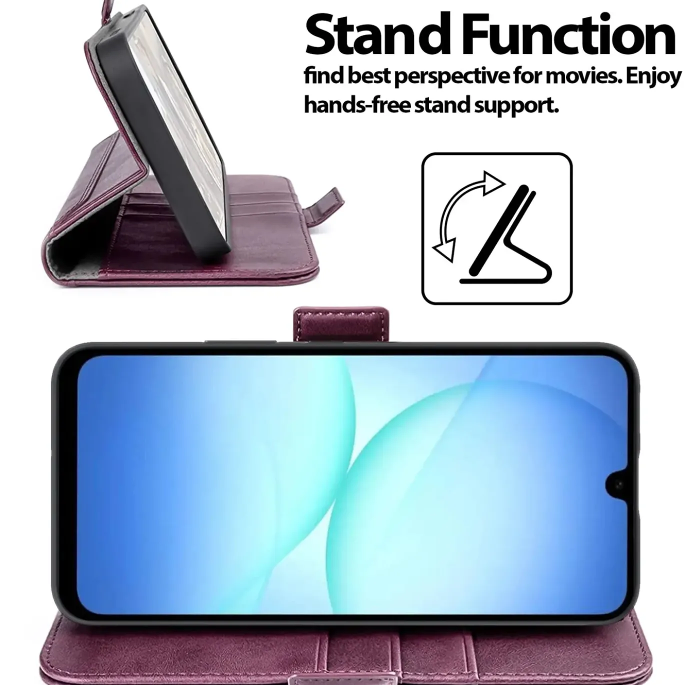 Samsung Galaxy A17 5G - Robuste Klapphülle mit RFID Block