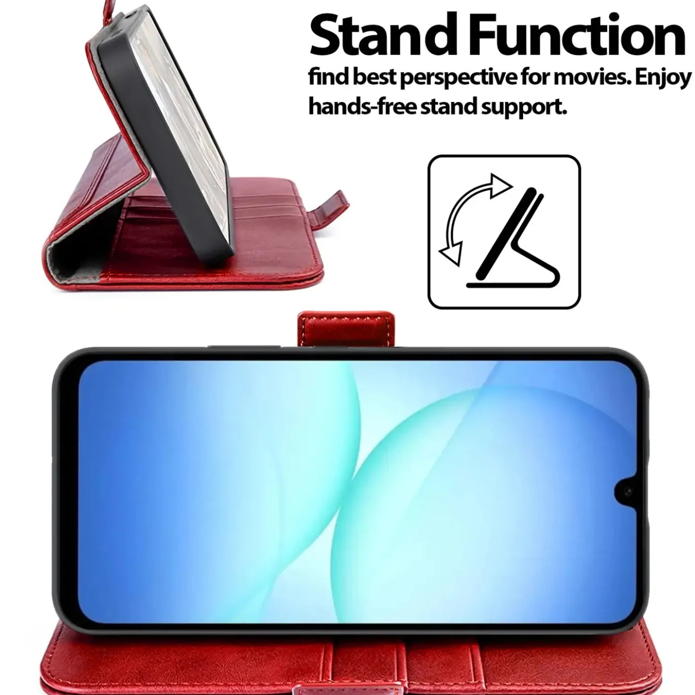 Samsung Galaxy A17 5G - Robuste Klapphülle mit RFID Block