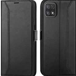 Samsung Galaxy A22 5G - Robuste Klapphülle mit RFID Block