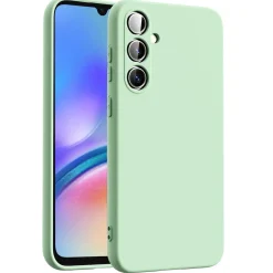 Samsung Galaxy A16 5G - Silikon Case mit Mikrofaser-Innenseite