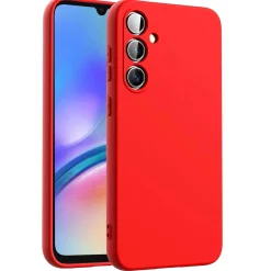 Samsung Galaxy A16 5G - Silikon Case mit Mikrofaser-Innenseite