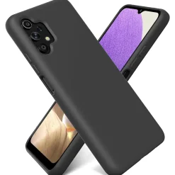 Samsung Galaxy A13 4G - Silikon Case mit Mikrofaser-Innenseite