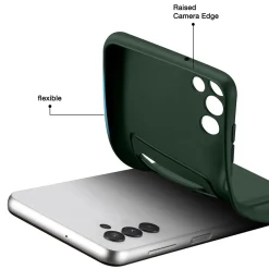 Samsung Galaxy A36 5G - Silikonhülle mit Kartenfach & Kameraschutz