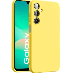 Samsung Galaxy A17 5G - Silikon Case mit Mikrofaser-Innenseite