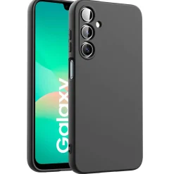 Samsung Galaxy A17 5G - Silikon Case mit Mikrofaser-Innenseite