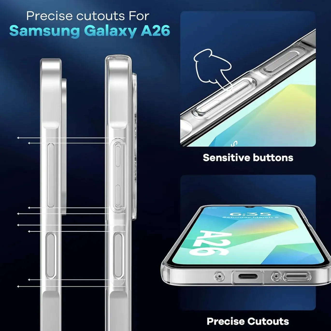 Samsung Galaxy A17 5G - Slim Clear Case Hülle