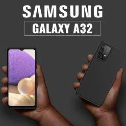 Samsung Galaxy A32 5G - Slim Silikon Backcover Schwarz