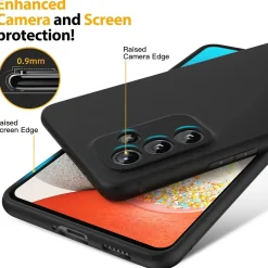 Samsung Galaxy A54 5G - Slim Silikon Backcover Schwarz
