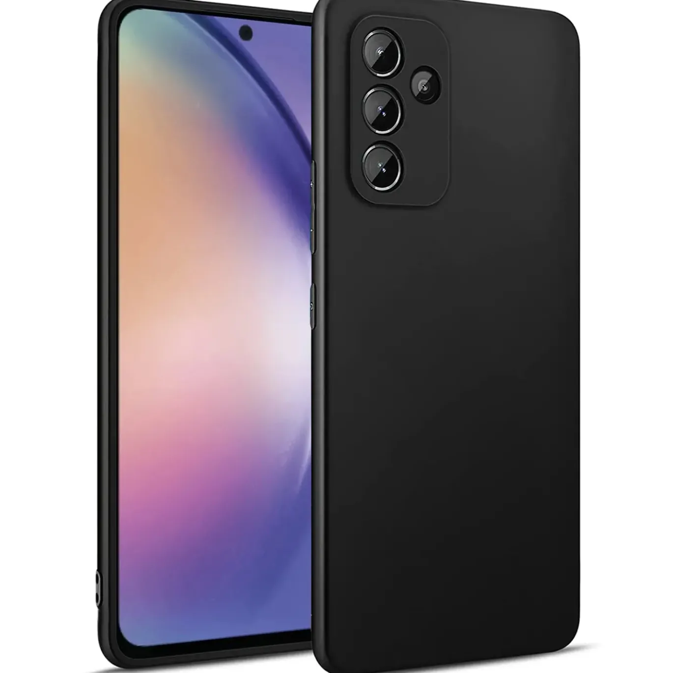 Samsung Galaxy A54 5G - Slim Silikon Backcover Schwarz