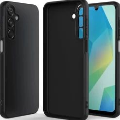 Samsung Galaxy A16 5G - Slim Silikon Backcover Schwarz
