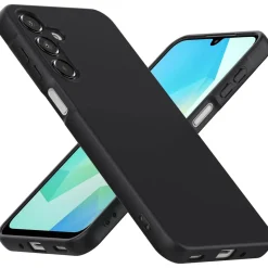 Samsung Galaxy A16 5G - Slim Silikon Backcover Schwarz
