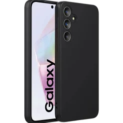 Samsung Galaxy A36 5G - Slim Silikon Backcover Schwarz