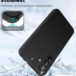 Samsung Galaxy A17 5G - Slim Silikon Backcover Schwarz
