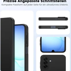 Samsung Galaxy A17 5G - Slim Silikon Backcover Schwarz