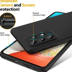Samsung Galaxy A23 5G - Slim Silikon Backcover Schwarz