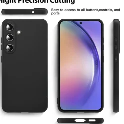Samsung Galaxy A35 5G - Slim Silikon Backcover Schwarz
