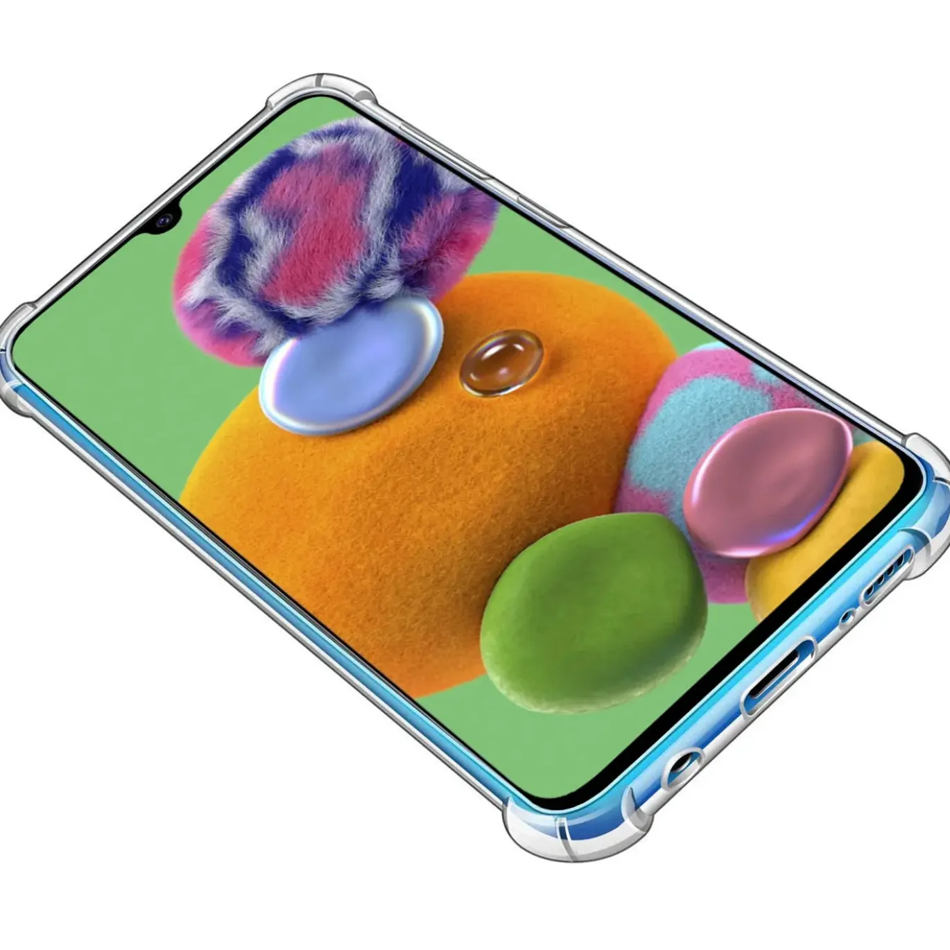 Samsung Galaxy A90 5G - Stoßfestes Clear Case