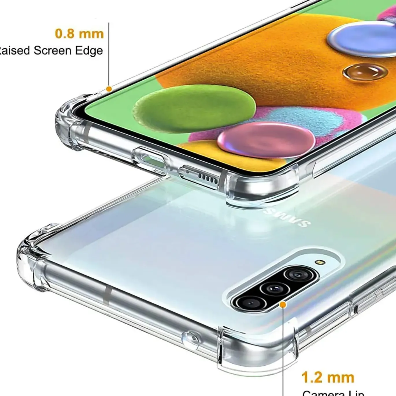 Samsung Galaxy A90 5G - Stoßfestes Clear Case
